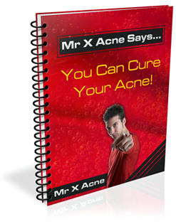 Mr X Acne Says... You Can Cure Acne Book Cover